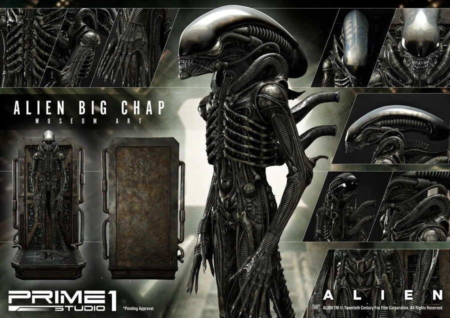 Alien Big Chap Museum art (3D Wall Art Edition) Alien (Film) – Prime1Studio – ActionFigure Brasil