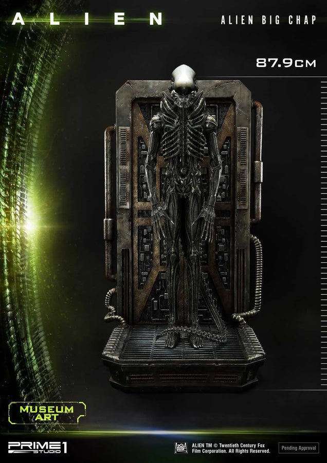 Alien Big Chap Museum art (3D Wall Art Edition) Alien (Film) – Prime1Studio – ActionFigure Brasil