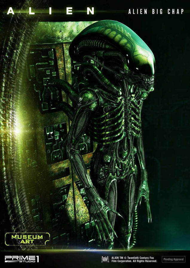 Alien Big Chap Museum art (3D Wall Art Edition) Alien (Film) – Prime1Studio – ActionFigure Brasil