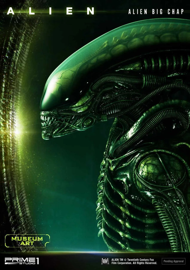 Alien Big Chap Museum art (3D Wall Art Edition) Alien (Film) – Prime1Studio – ActionFigure Brasil