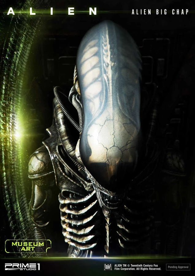 Alien Big Chap Museum art (3D Wall Art Edition) Alien (Film) – Prime1Studio – ActionFigure Brasil