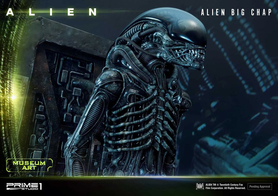 Alien Big Chap Museum art (3D Wall Art Edition) Alien (Film) – Prime1Studio – ActionFigure Brasil
