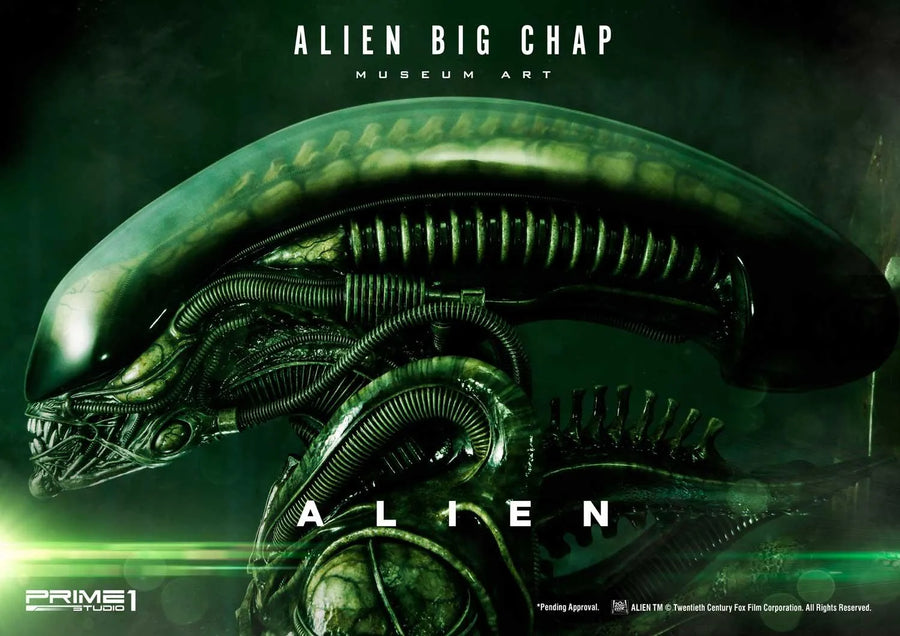 Alien Big Chap Museum art (3D Wall Art Edition) Alien (Film) – Prime1Studio – ActionFigure Brasil