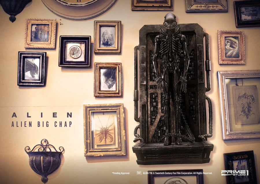 Alien Big Chap Museum art (3D Wall Art Edition) Alien (Film) – Prime1Studio – ActionFigure Brasil