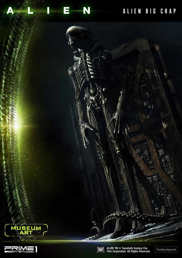 Alien Big Chap Museum art (3D Wall Art Edition) Alien (Film) – Prime1Studio – ActionFigure Brasil