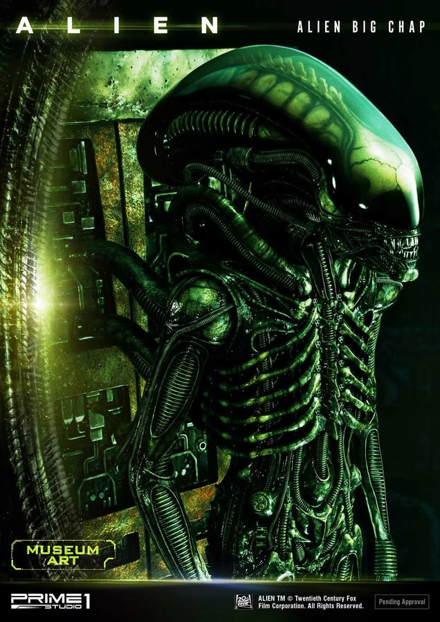 Alien Big Chap Museum art (3D Wall Art Edition) Alien (Film) – Prime1Studio – ActionFigure Brasil