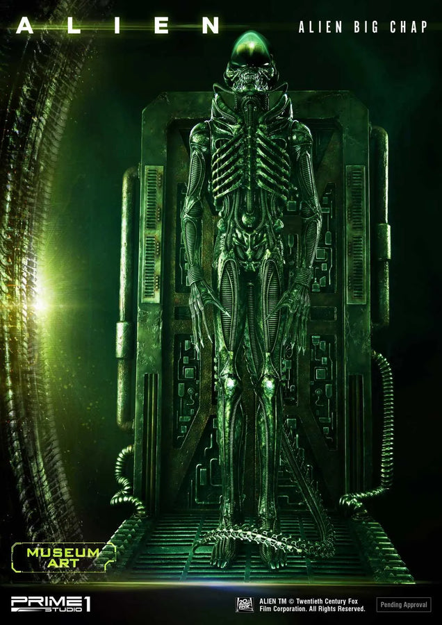 Alien Big Chap Museum art (3D Wall Art Edition) Alien (Film) – Prime1Studio – ActionFigure Brasil