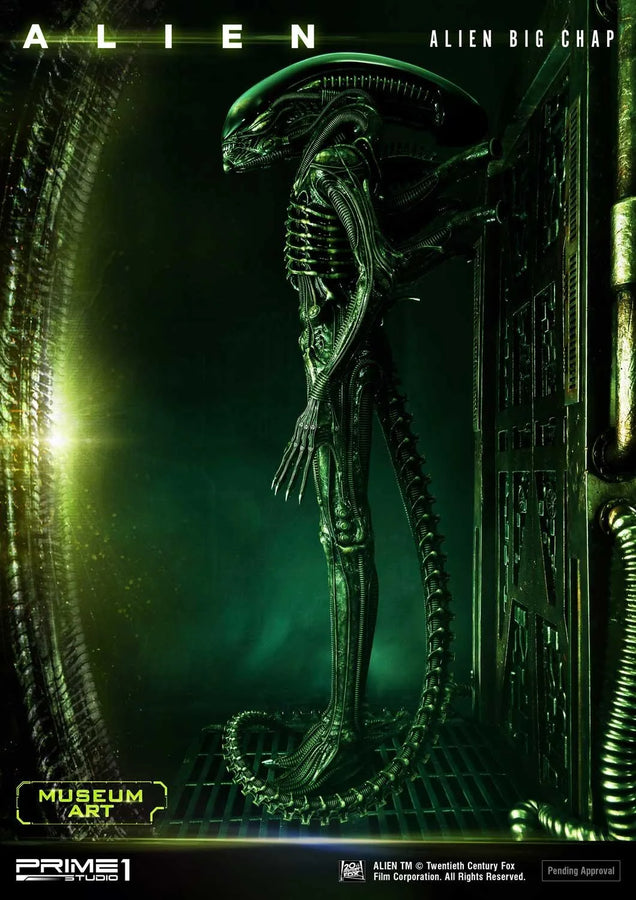 Alien Big Chap Museum art (3D Wall Art Edition) Alien (Film) – Prime1Studio – ActionFigure Brasil