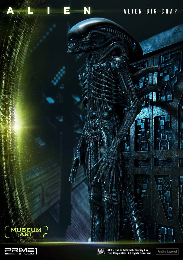 Alien Big Chap Museum art (3D Wall Art Edition) Alien (Film) – Prime1Studio – ActionFigure Brasil