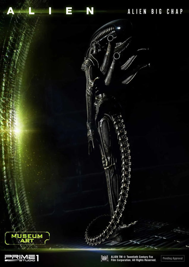 Alien Big Chap Museum art (3D Wall Art Edition) Alien (Film) – Prime1Studio – ActionFigure Brasil