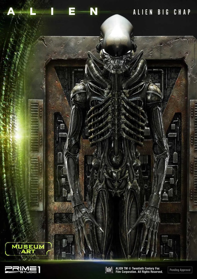 Alien Big Chap Museum art (3D Wall Art Edition) Alien (Film) – Prime1Studio – ActionFigure Brasil