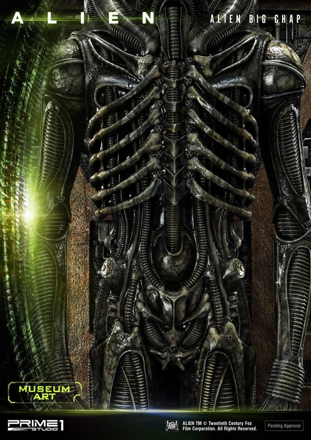 Alien Big Chap Museum art (3D Wall Art Edition) Alien (Film) – Prime1Studio – ActionFigure Brasil
