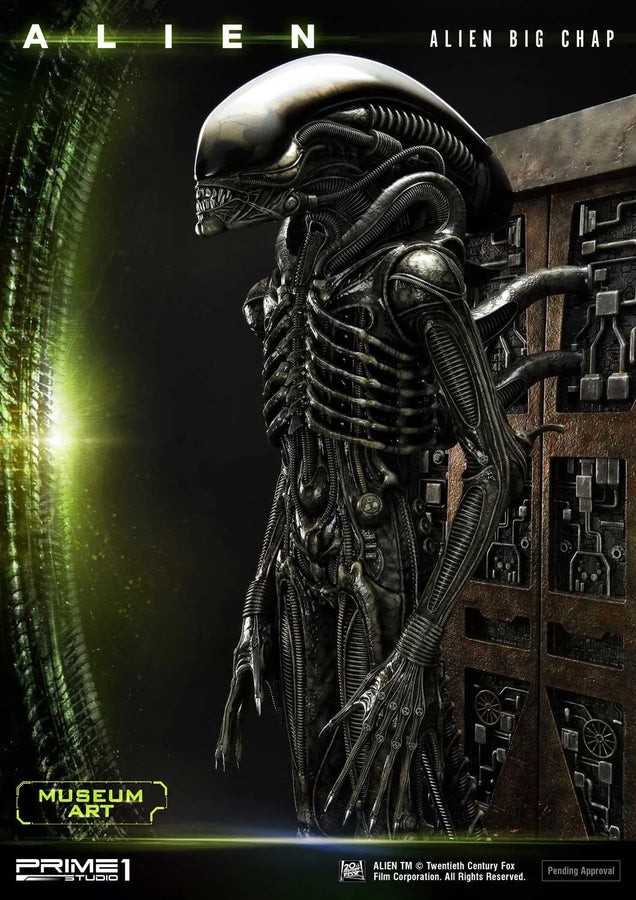 Alien Big Chap Museum art (3D Wall Art Edition) Alien (Film) – Prime1Studio – ActionFigure Brasil
