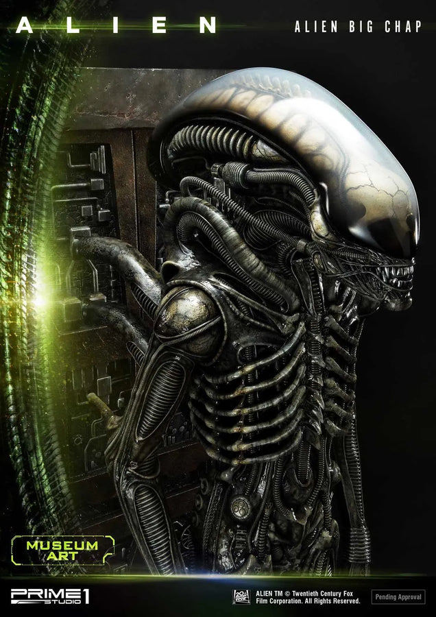 Alien Big Chap Museum art (3D Wall Art Edition) Alien (Film) – Prime1Studio – ActionFigure Brasil