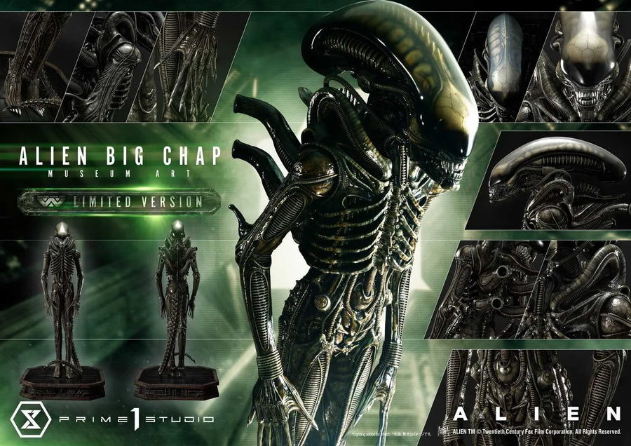 Alien Big Chap Museum art (Limited Version) Alien (Film) – Prime1Studio – ActionFigure Brasil