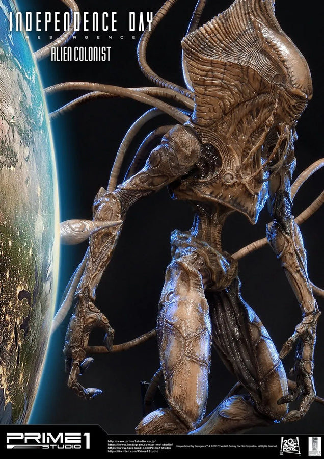 Alien Colonist (Regular Version) Independence Day: Resurgence – Prime1Studio – ActionFigure Brasil