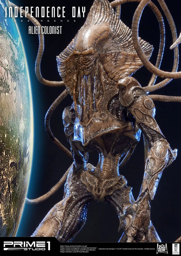 Alien Colonist (Regular Version) Independence Day: Resurgence – Prime1Studio – ActionFigure Brasil