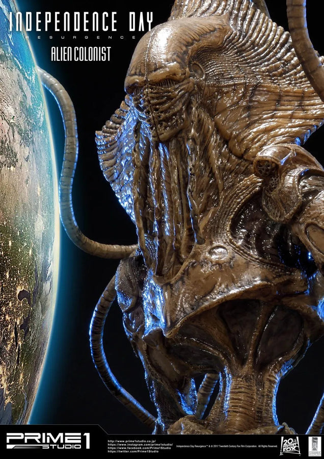 Alien Colonist (Regular Version) Independence Day: Resurgence – Prime1Studio – ActionFigure Brasil