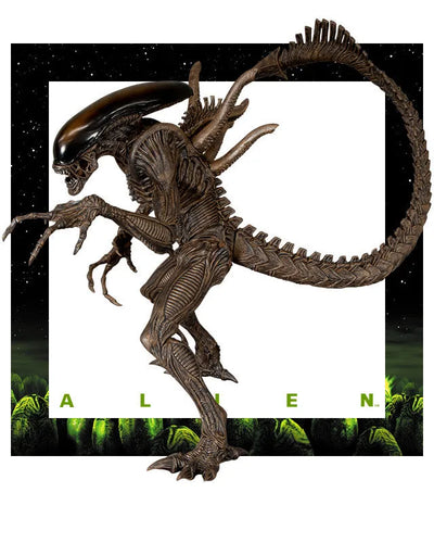 Alien: Resurrection - Alien Warrior - Super Special Series - Dark Brown ver. (FuRyu)ㅤ – FuRyu – ActionFigureBrasil — ângulo diferente