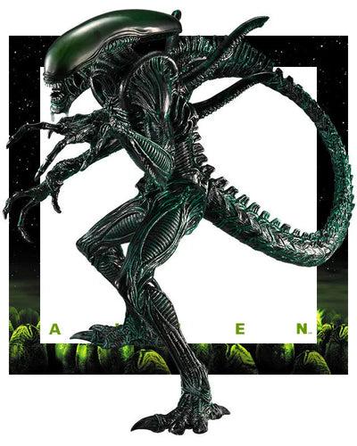 Alien: Resurrection - Alien Warrior - Super Special Series - Special Color Edition (FuRyu)ㅤ – FuRyu – ActionFigure Brasil — ângulo diferente