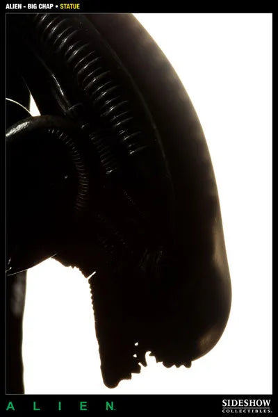 Alien - Statue: Big Chap Alienㅤ – Sideshow Collectibles – ActionFigureBrasil — com base expositora