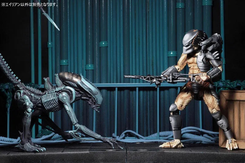 Alien VS Predator Arcade / 7 Inch Action Figure Alien Side: 3Type Setㅤ – NECA – ActionFigureBrasil