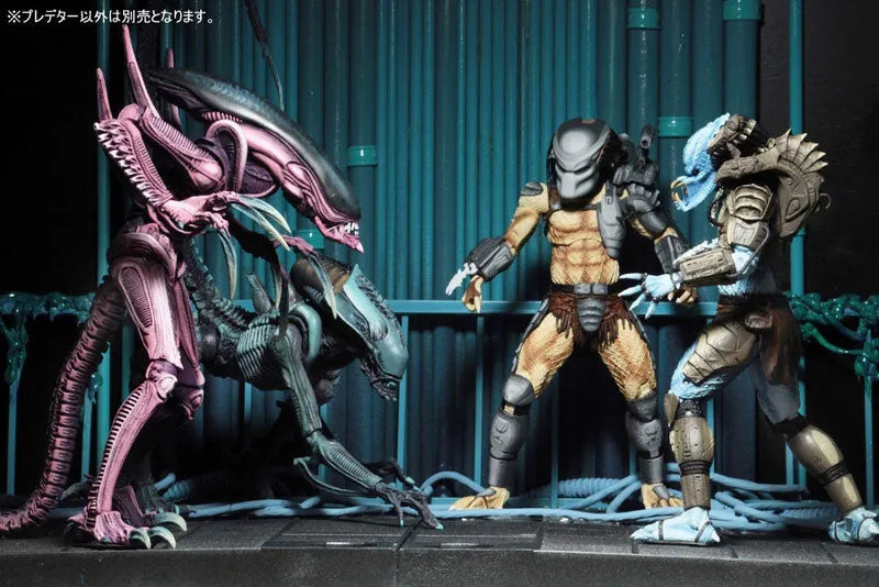 Alien VS Predator Arcade / 7 Inch Action Figure Predator Side: 3Type Setㅤ – NECA – ActionFigureBrasil