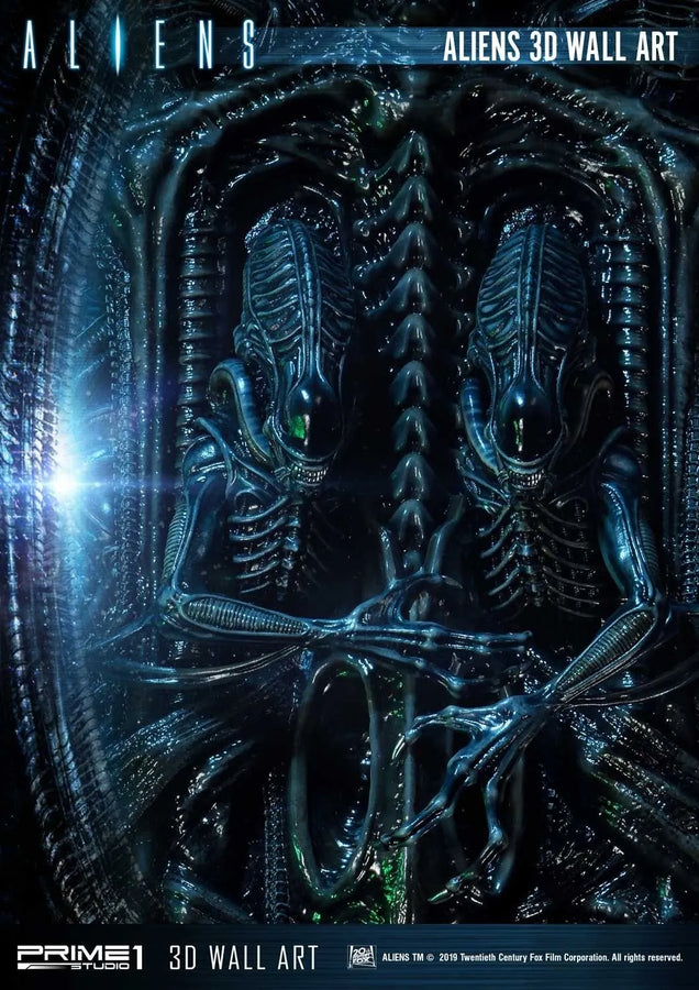 Aliens (3D Wall Art Edition) Aliens (Film) – Prime1Studio – ActionFigure Brasil