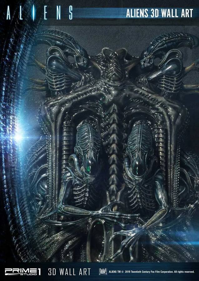 Aliens (3D Wall Art Edition) Aliens (Film) – Prime1Studio – ActionFigure Brasil