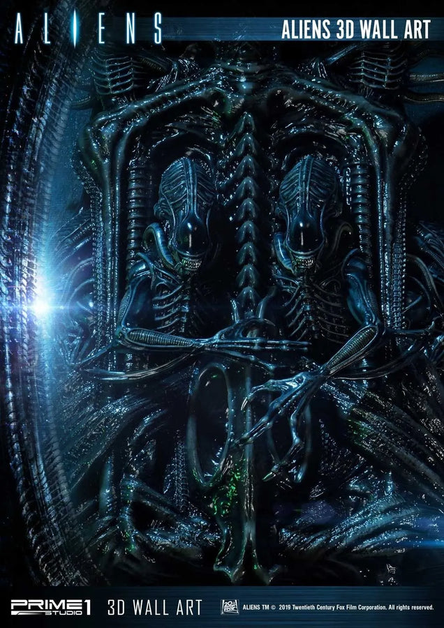 Aliens (3D Wall Art Edition) Aliens (Film) – Prime1Studio – ActionFigure Brasil
