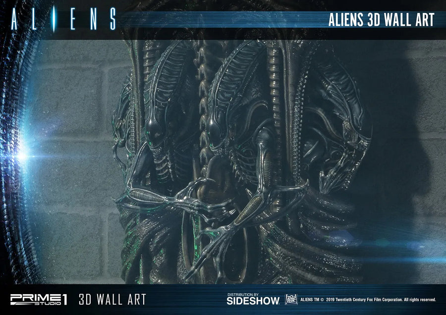Aliens 3D Wall Art - LIMITED EDITION: 300 – Prime 1 Studio – ActionFigure Brasil