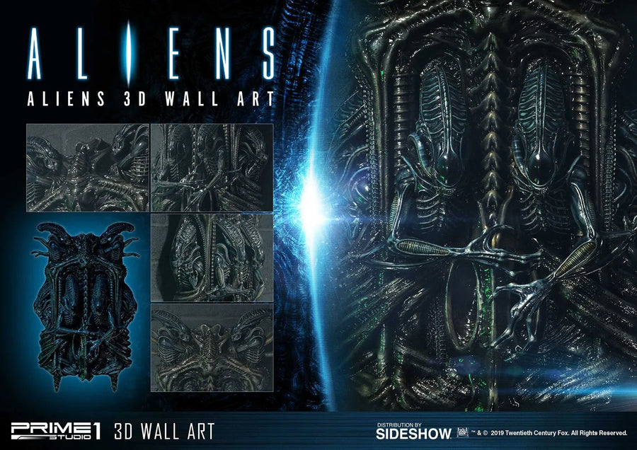 Aliens 3D Wall Art - LIMITED EDITION: 300 – Prime 1 Studio – ActionFigure Brasil