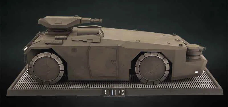 Aliens HCG Prop Replica 1/18 Scale Armored Personnel Carrier M577-APCㅤ – Hollywood Collectibles Group – ActionFigureBrasil