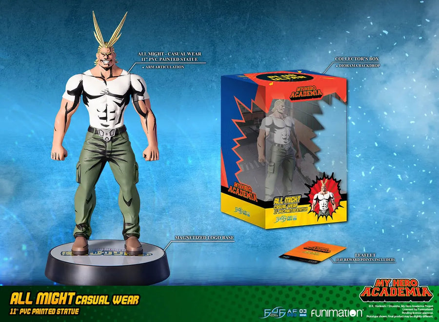 All Might (Casual Wear) – First 4 Figures – ActionFigure Brasil