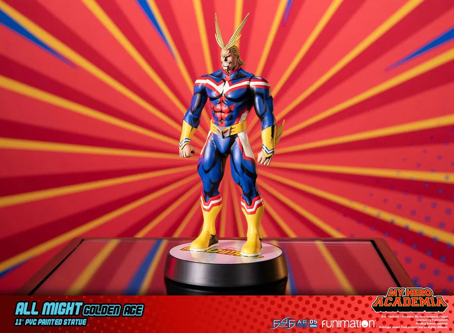 All Might (Golden Age) – First 4 Figures – ActionFigure Brasil
