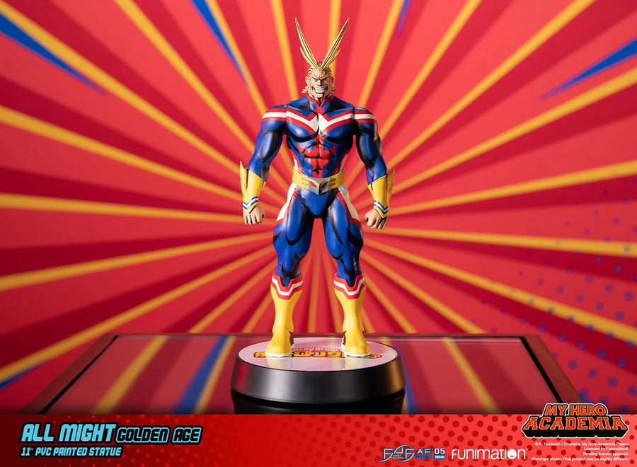 All Might (Golden Age) – First 4 Figures – ActionFigure Brasil