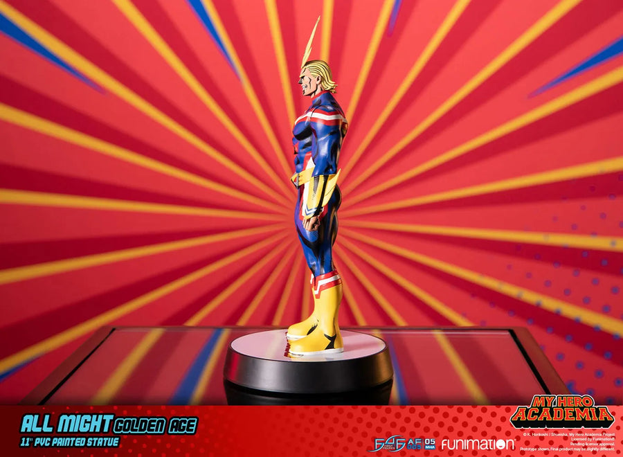 All Might (Golden Age) – First 4 Figures – ActionFigure Brasil