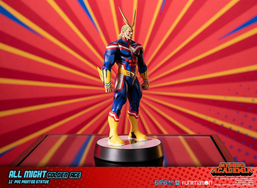All Might (Golden Age) – First 4 Figures – ActionFigure Brasil