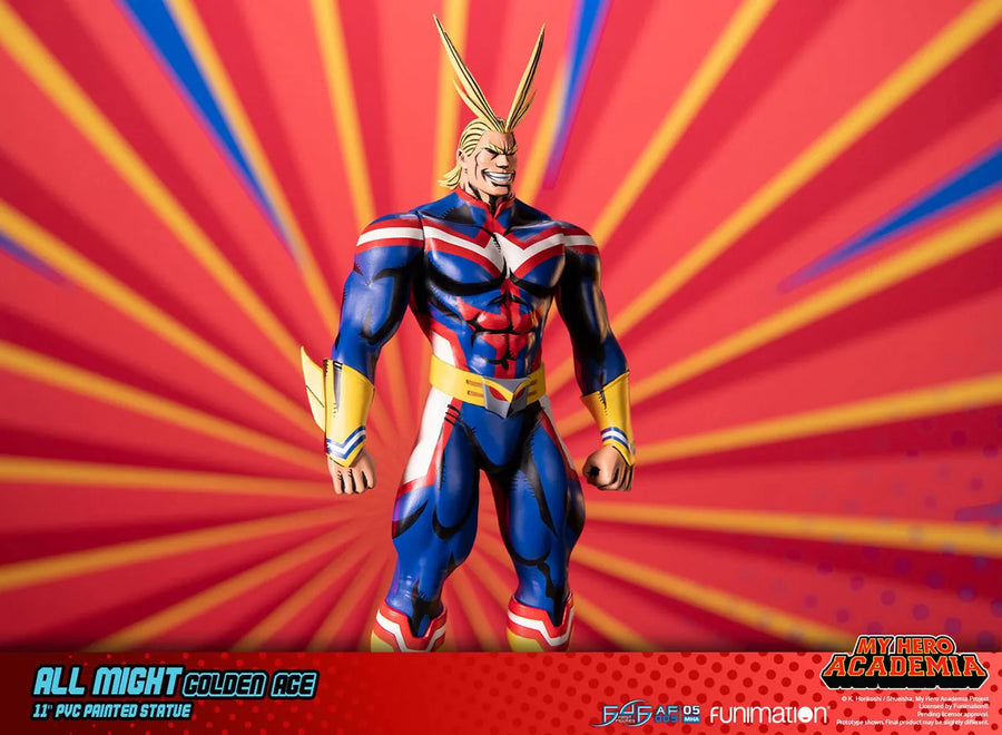 All Might (Golden Age) – First 4 Figures – ActionFigure Brasil