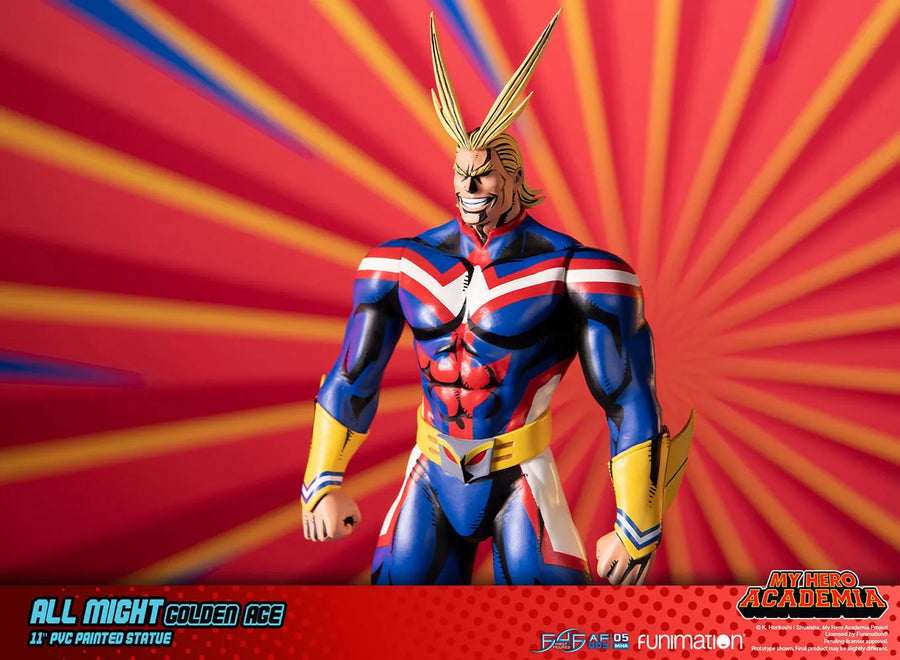 All Might (Golden Age) – First 4 Figures – ActionFigure Brasil
