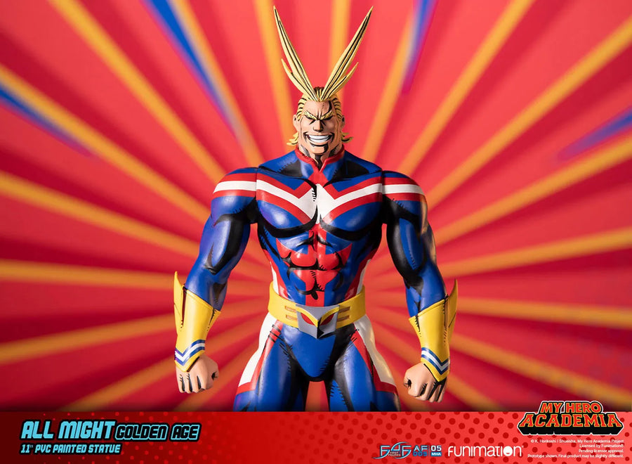 All Might (Golden Age) – First 4 Figures – ActionFigure Brasil