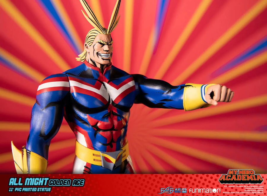 All Might (Golden Age) – First 4 Figures – ActionFigure Brasil