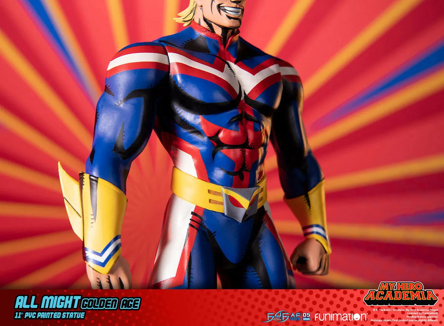 All Might (Golden Age) – First 4 Figures – ActionFigure Brasil