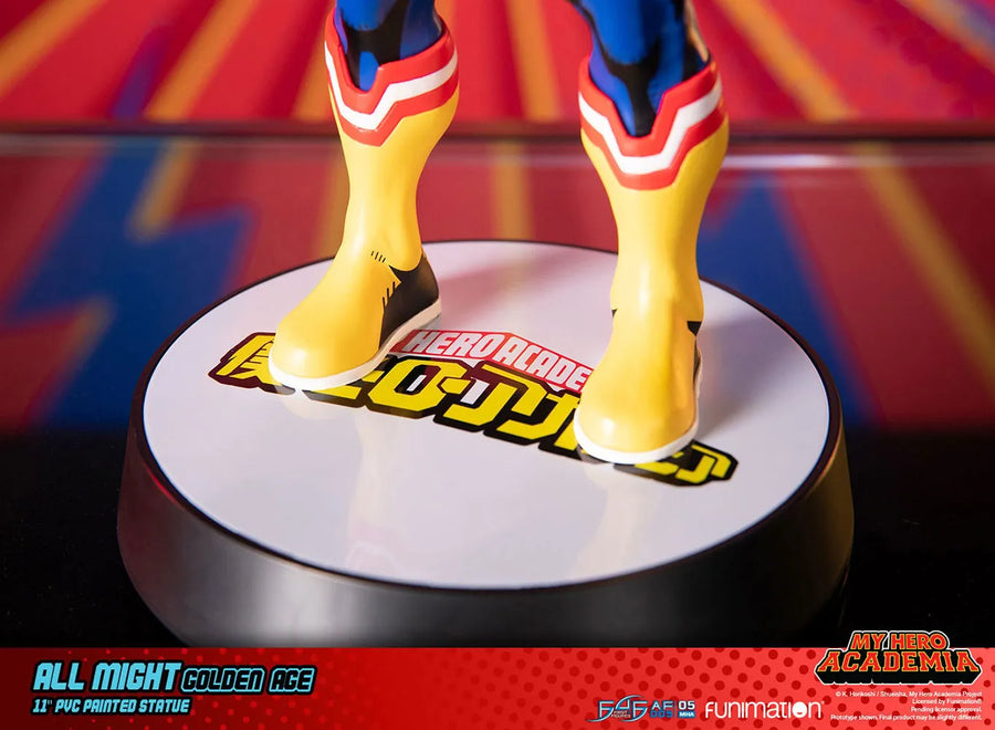 All Might (Golden Age) – First 4 Figures – ActionFigure Brasil