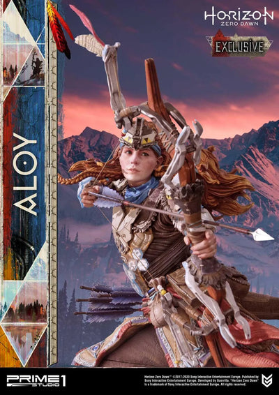 Aloy (Exclusive Version) Horizon Zero Dawn – Prime1Studio – ActionFigure Brasil