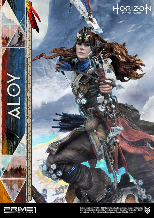Aloy (Exclusive Version) Horizon Zero Dawn – Prime1Studio – ActionFigure Brasil