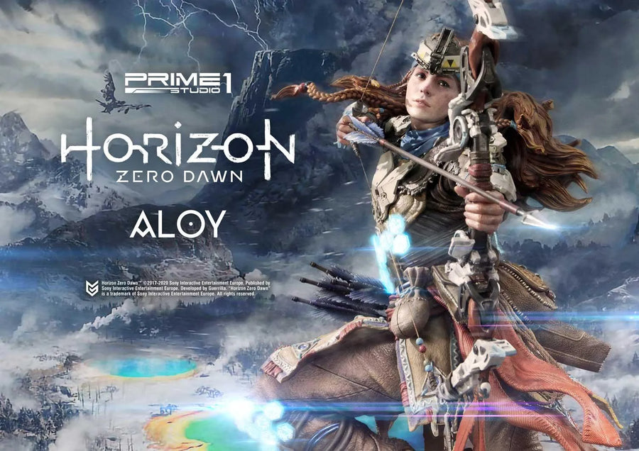Aloy (Exclusive Version) Horizon Zero Dawn – Prime1Studio – ActionFigure Brasil