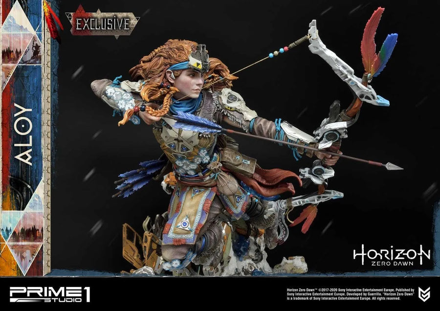 Aloy (Exclusive Version) Horizon Zero Dawn – Prime1Studio – ActionFigure Brasil