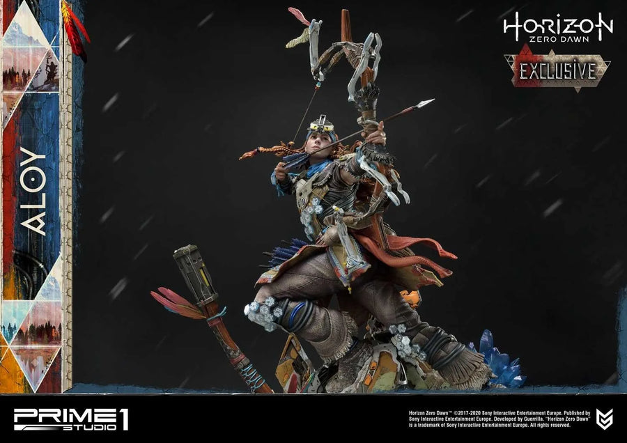 Aloy (Exclusive Version) Horizon Zero Dawn – Prime1Studio – ActionFigure Brasil