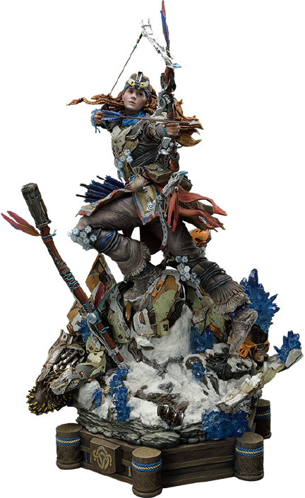 Aloy Shield Weaver Armor Set - LIMITED EDITION: 400 – Prime 1 Studio – ActionFigure Brasil — detalhe do produto